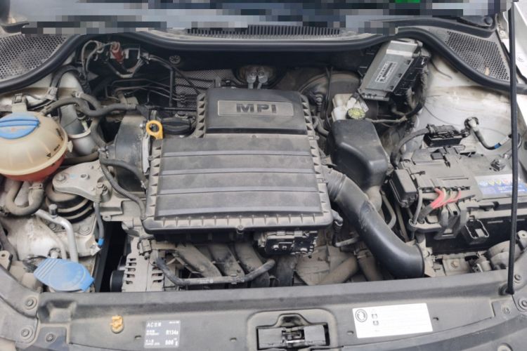 Used Volkswagen Polo 2016 1.4L Automatic Trendy Model Engine Bay