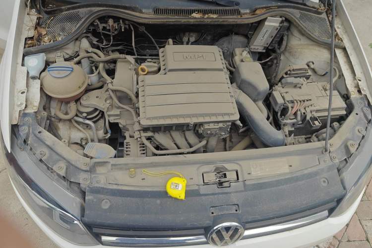 Used Volkswagen Polo 2016 1.4L Automatic Trendy Model Engine Bay