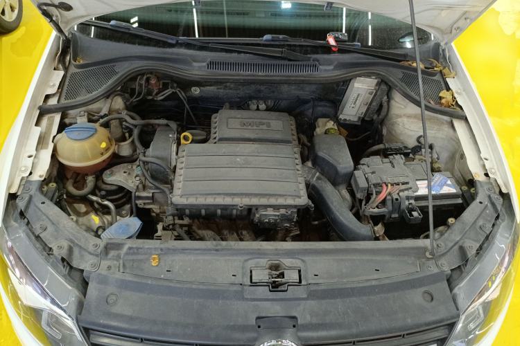 Used Volkswagen Polo 2016 1.4L Automatic Trendy Model Engine Bay