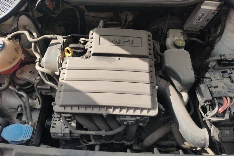Used Volkswagen Polo 2016 1.4L Automatic Trendy Model Engine Bay