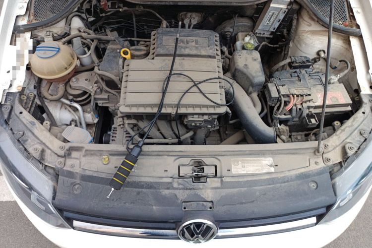 Used Volkswagen Polo 2016 1.4L Automatic Trendy Model Engine Bay