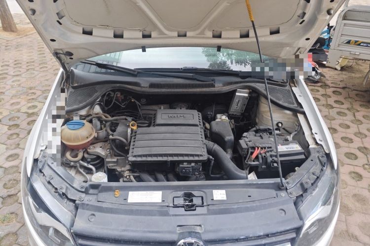 Used Volkswagen Polo 2016 1.4L Automatic Trendy Model Engine Bay