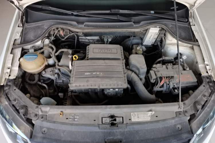 Used Volkswagen Polo 2016 1.4L Automatic Trendy Model Engine Bay