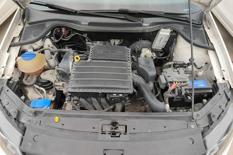 Used Volkswagen Polo 2016 1.4L Automatic Trendy Model Engine Bay