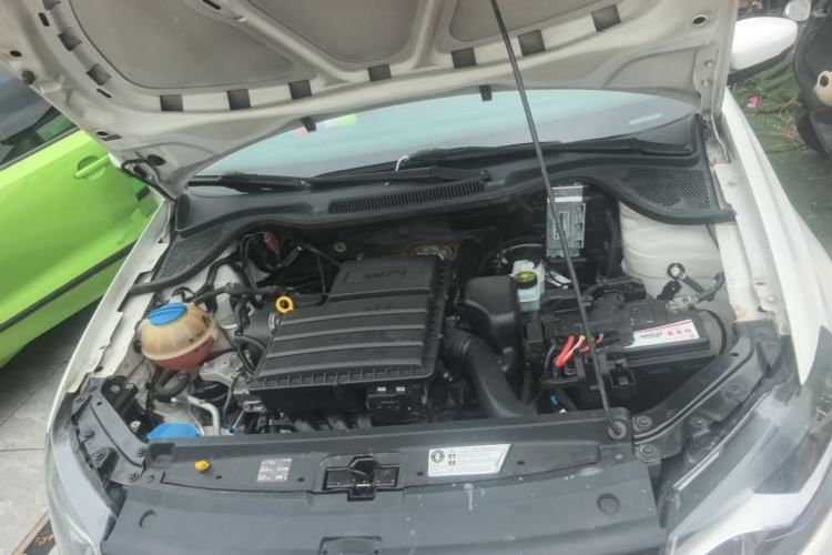 Used Volkswagen Polo 2016 1.4L Automatic Trendy Model Engine Bay