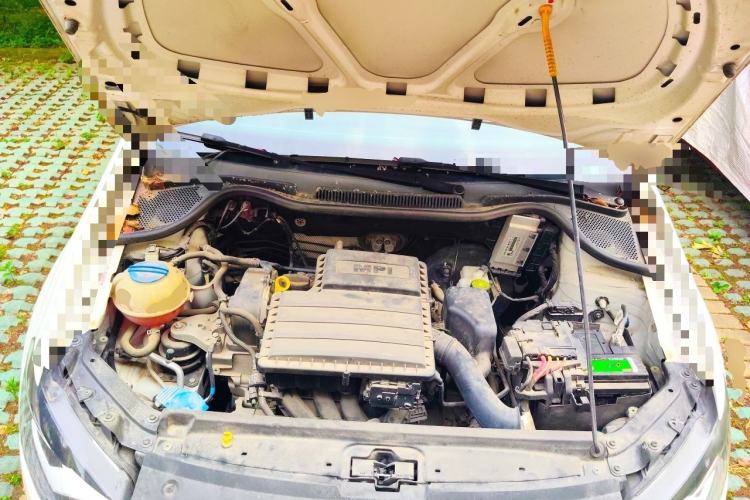 Used Volkswagen Polo 2016 1.4L Automatic Trendy Model Engine Bay