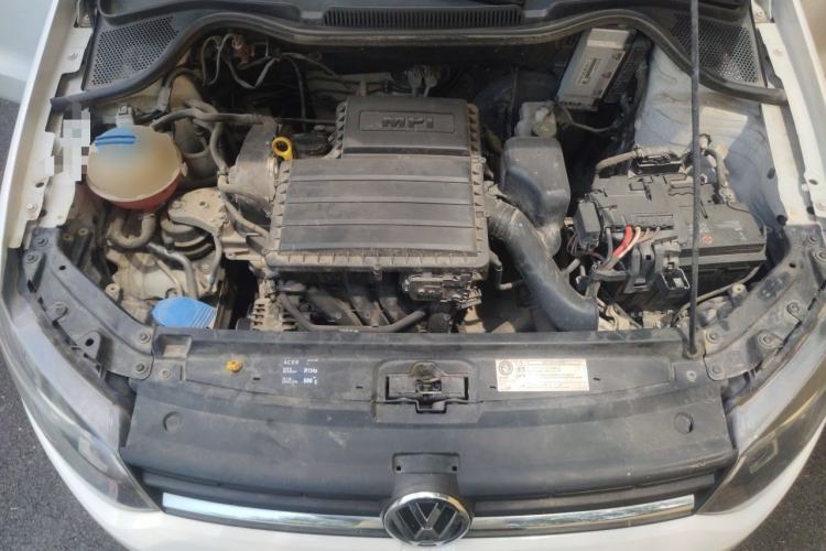 Used Volkswagen Polo 2016 1.4L Automatic Trendy Model Engine Bay