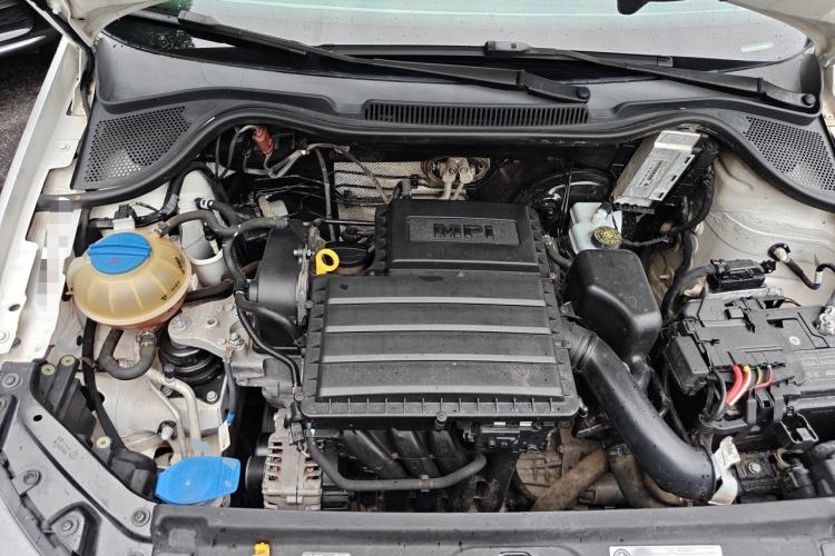 Used Volkswagen Polo 2016 1.4L Automatic Trendy Model Engine Bay