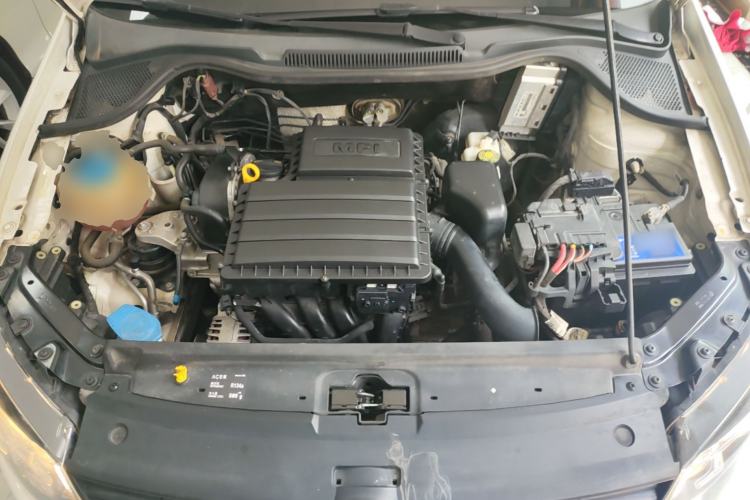 Used Volkswagen Polo 2016 1.4L Automatic Trendy Model Engine Bay