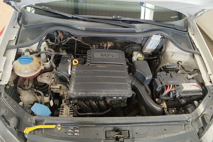 Used Volkswagen Polo 2016 1.4L Automatic Trendy Model Engine Bay