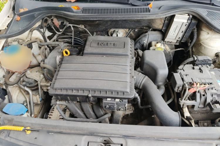 Used Volkswagen Polo 2016 1.4L Automatic Trendy Model Engine Bay