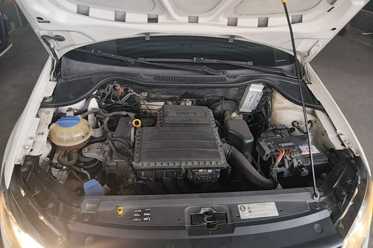 Used Volkswagen Polo 2016 1.4L Automatic Trendy Model Engine Bay