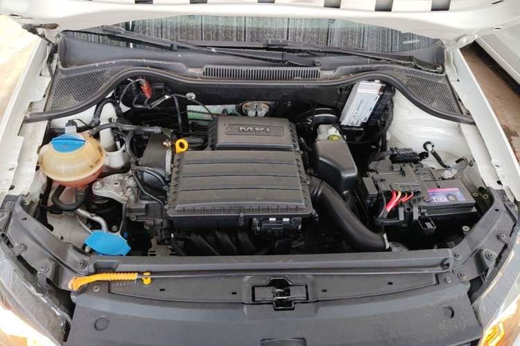 Used Volkswagen Polo 2016 1.4L Automatic Trendy Model Engine Bay