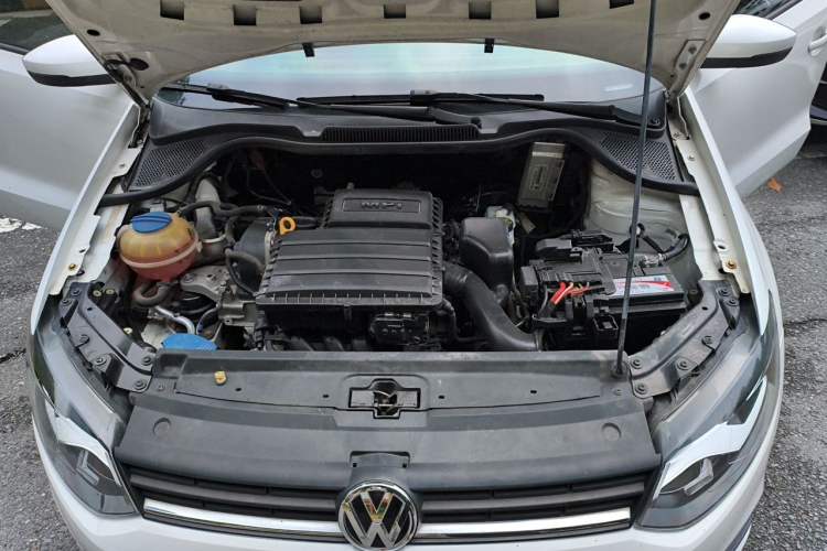Used Volkswagen Polo 2016 1.4L Automatic Trendy Model Engine Bay
