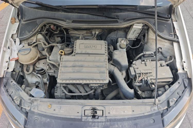 Used Volkswagen Polo 2016 1.4L Automatic Trendy Model Engine Bay