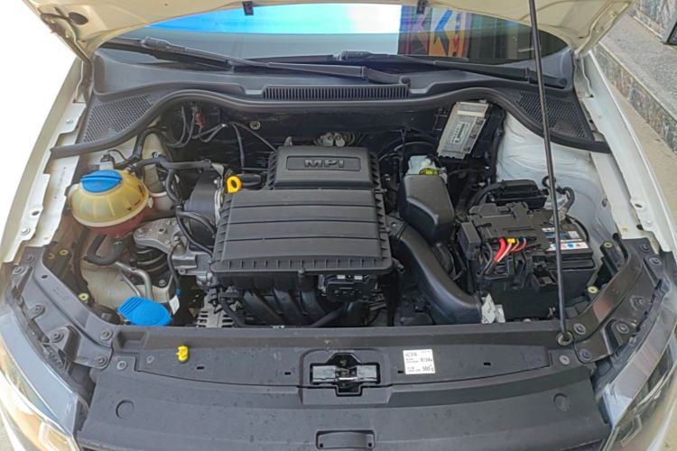Used Volkswagen Polo 2016 1.4L Automatic Trendy Model Engine Bay