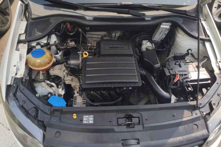 Used Volkswagen Polo 2016 1.4L Automatic Trendy Model Engine Bay