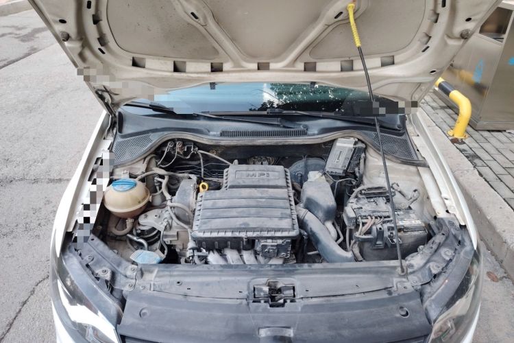 Used Volkswagen Polo 2016 1.4L Automatic Trendy Model Engine Bay