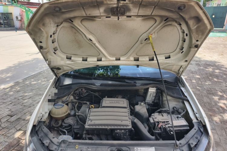 Used Volkswagen Polo 2016 1.4L Automatic Trendy Model Engine Bay