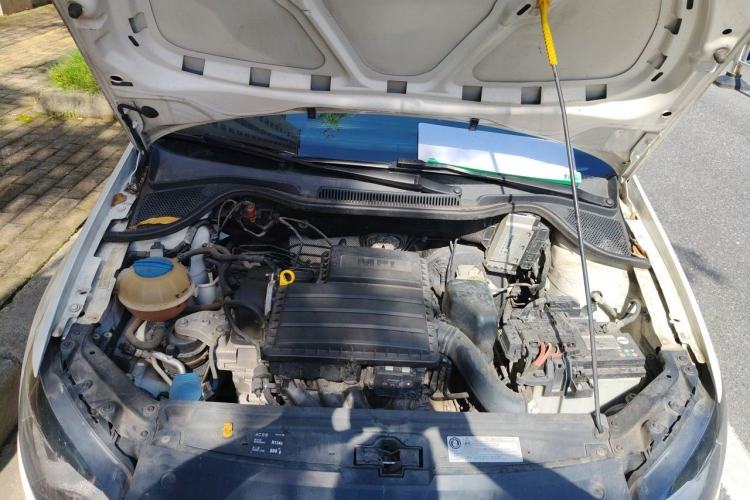 Used Volkswagen Polo 2016 1.4L Automatic Trendy Model Engine Bay