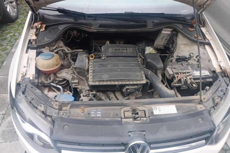 Used Volkswagen Polo 2016 1.4L Automatic Trendy Model Engine Bay
