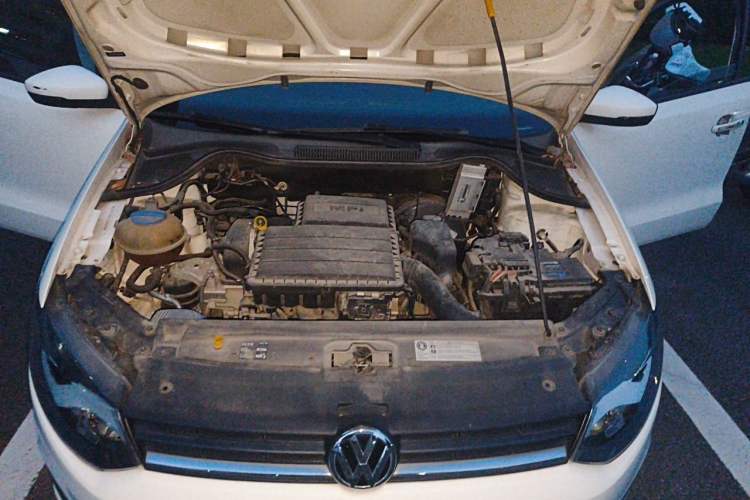 Used Volkswagen Polo 2016 1.4L Automatic Trendy Model Engine Bay