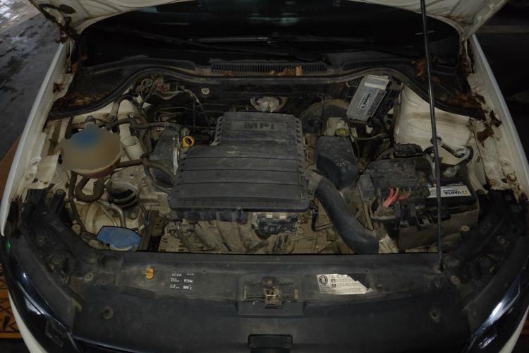 Used Volkswagen Polo 2016 1.4L Automatic Trendy Model Engine Bay