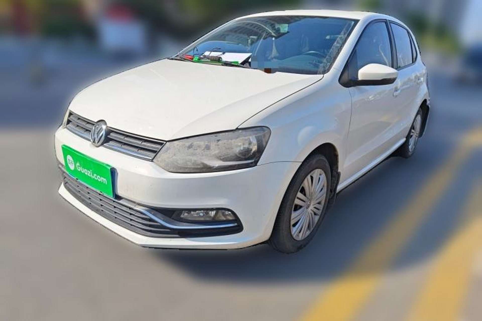Used Volkswagen Polo 2016 1.6L Automatic Comfort Model Front Left 45 Deg