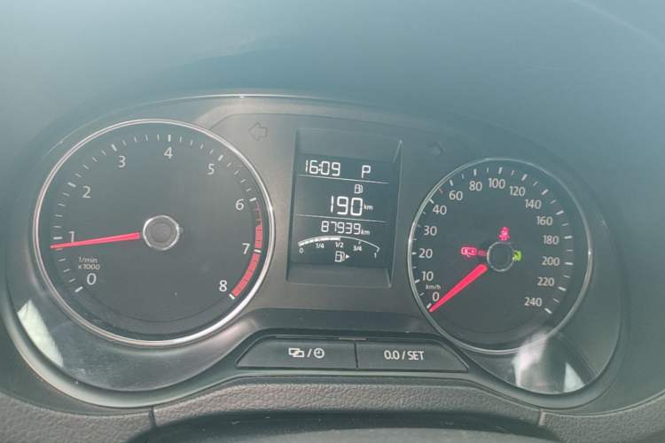 Used Volkswagen Polo 2016 1.6L Automatic Comfort Model Instrument Cluster