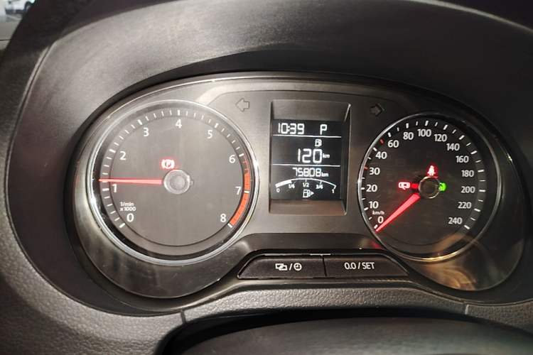 Used Volkswagen Polo 2016 1.6L Automatic Comfort Model Instrument Cluster