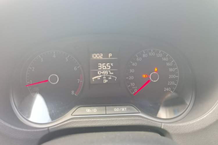 Used Volkswagen Polo 2016 1.4L Automatic Trendy Model Instrument Cluster