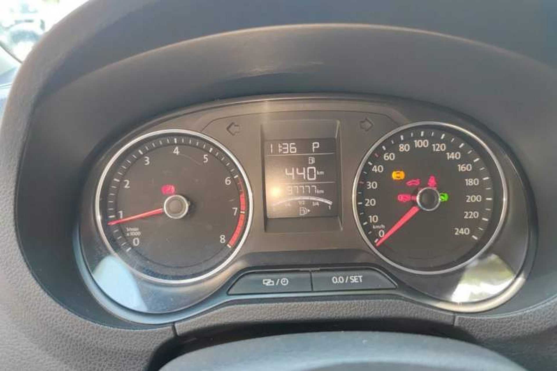 Used Volkswagen Polo 2016 1.6L Automatic Comfort Model Instrument Cluster