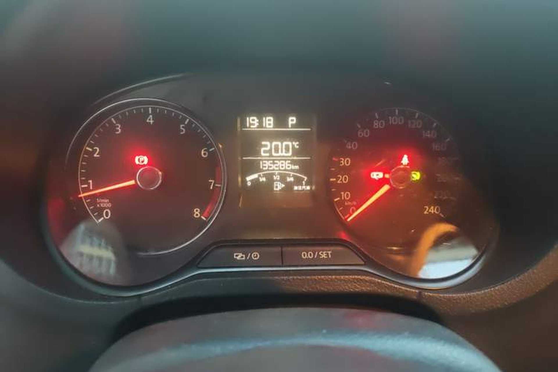 Used Volkswagen Polo 2016 1.4L Automatic Trendy Model Instrument Cluster