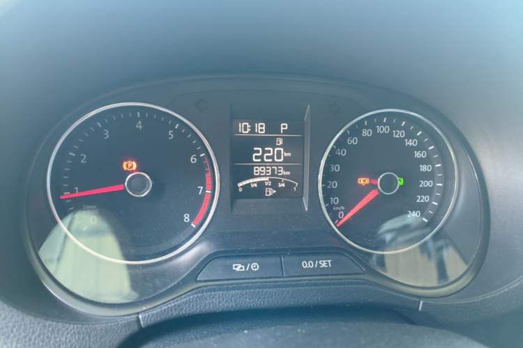 Used Volkswagen Polo 2016 1.6L Automatic Comfort Model Instrument Cluster