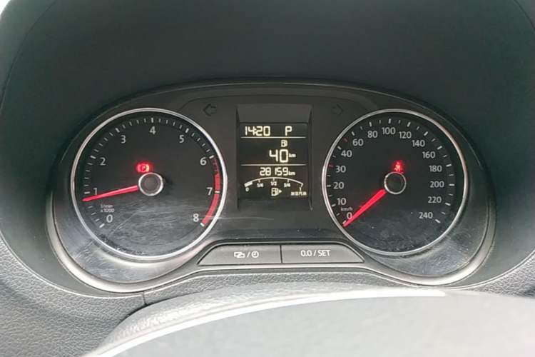Used Volkswagen Polo 2016 1.6L Automatic Comfort Model Instrument Cluster