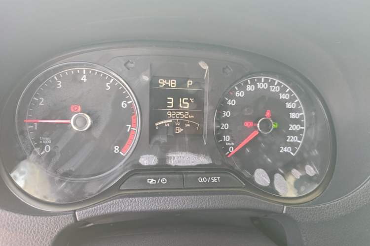 Used Volkswagen Polo 2016 1.4L Automatic Trendy Model Instrument Cluster