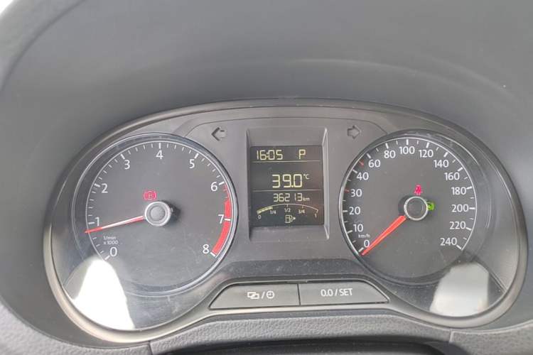 Used Volkswagen Polo 2016 1.4L Automatic Trendy Model Instrument Cluster