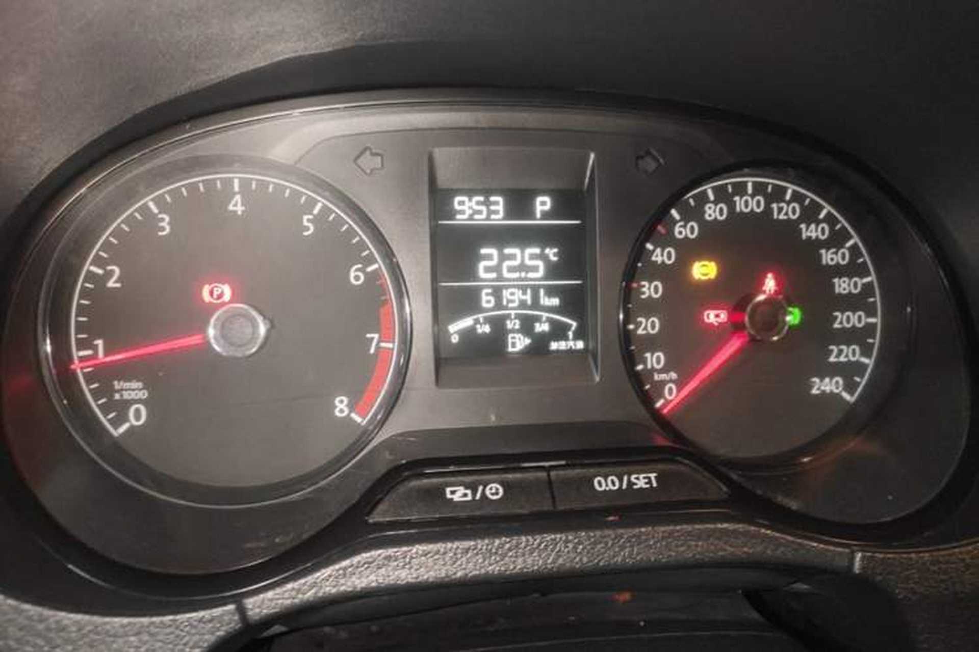 Used Volkswagen Polo 2016 1.4L Automatic Trendy Model Instrument Cluster