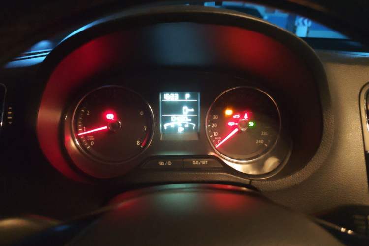 Used Volkswagen Polo 2016 1.6L Automatic Comfort Model Instrument Cluster