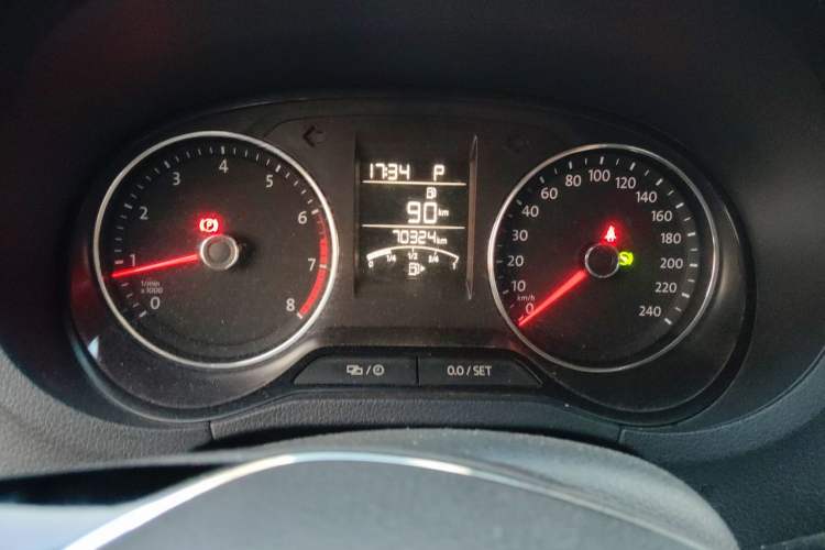 Used Volkswagen Polo 2016 1.6L Automatic Comfort Model Instrument Cluster