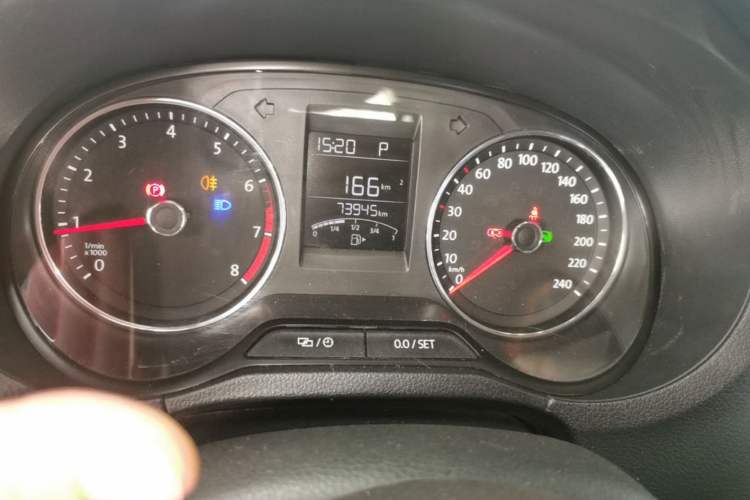 Used Volkswagen Polo 2016 1.6L Automatic Comfort Model Instrument Cluster