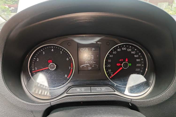 Used Volkswagen Polo 2016 1.6L Automatic Comfort Model Instrument Cluster