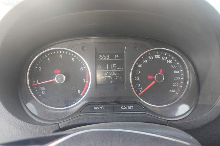 Used Volkswagen Polo 2016 1.6L Automatic Comfort Model Instrument Cluster