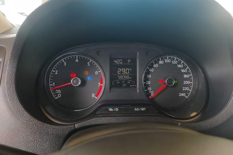Used Volkswagen Polo 2016 1.4L Automatic Trendy Model Instrument Cluster