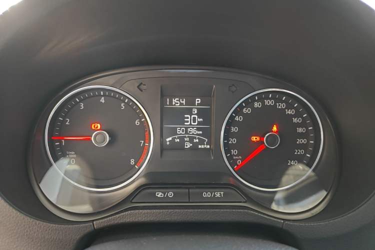 Used Volkswagen Polo 2016 1.6L Automatic Comfort Model Instrument Cluster