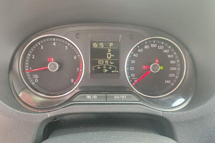 Used Volkswagen Polo 2016 1.6L Automatic Comfort Model Instrument Cluster
