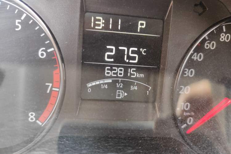 Used Volkswagen Polo 2016 1.4L Automatic Trendy Model Odometer Close Up