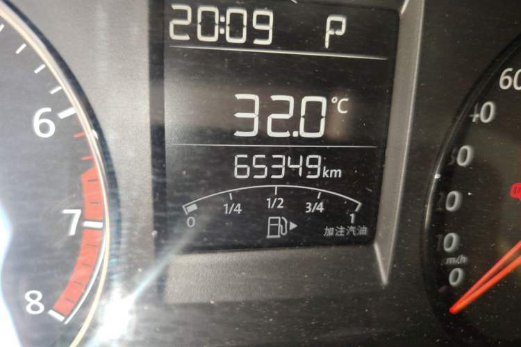 Used Volkswagen Polo 2016 1.4L Automatic Trendy Model Odometer Close Up