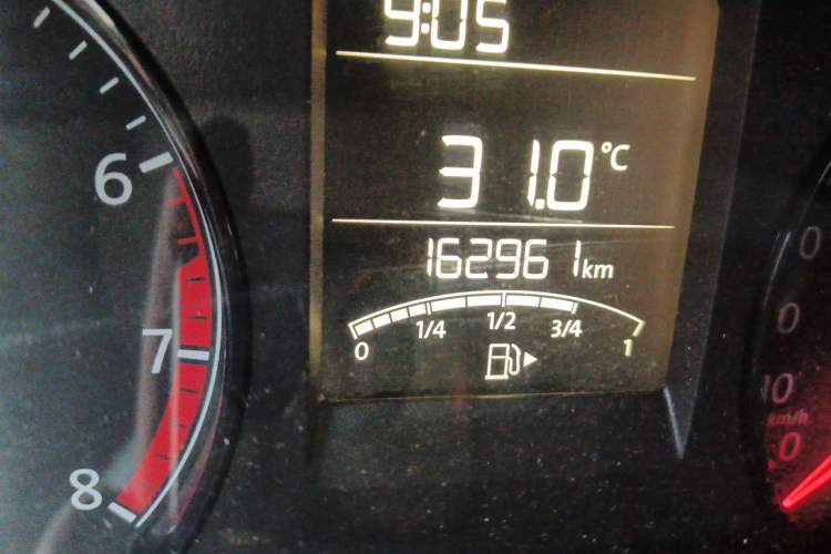 Used Volkswagen Polo 2016 1.4L Manual Fashion Model Odometer Close Up