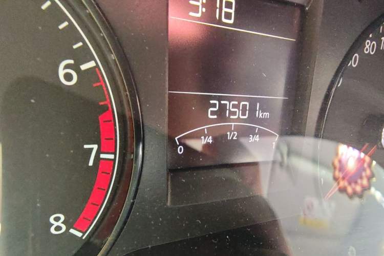 Used Volkswagen Polo 2016 1.4L Automatic Trendy Model Odometer Close Up